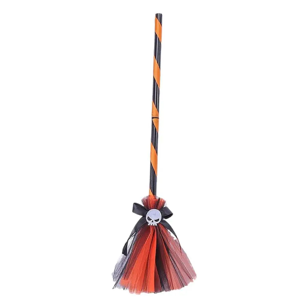 Halloween Witch Hat and Broom