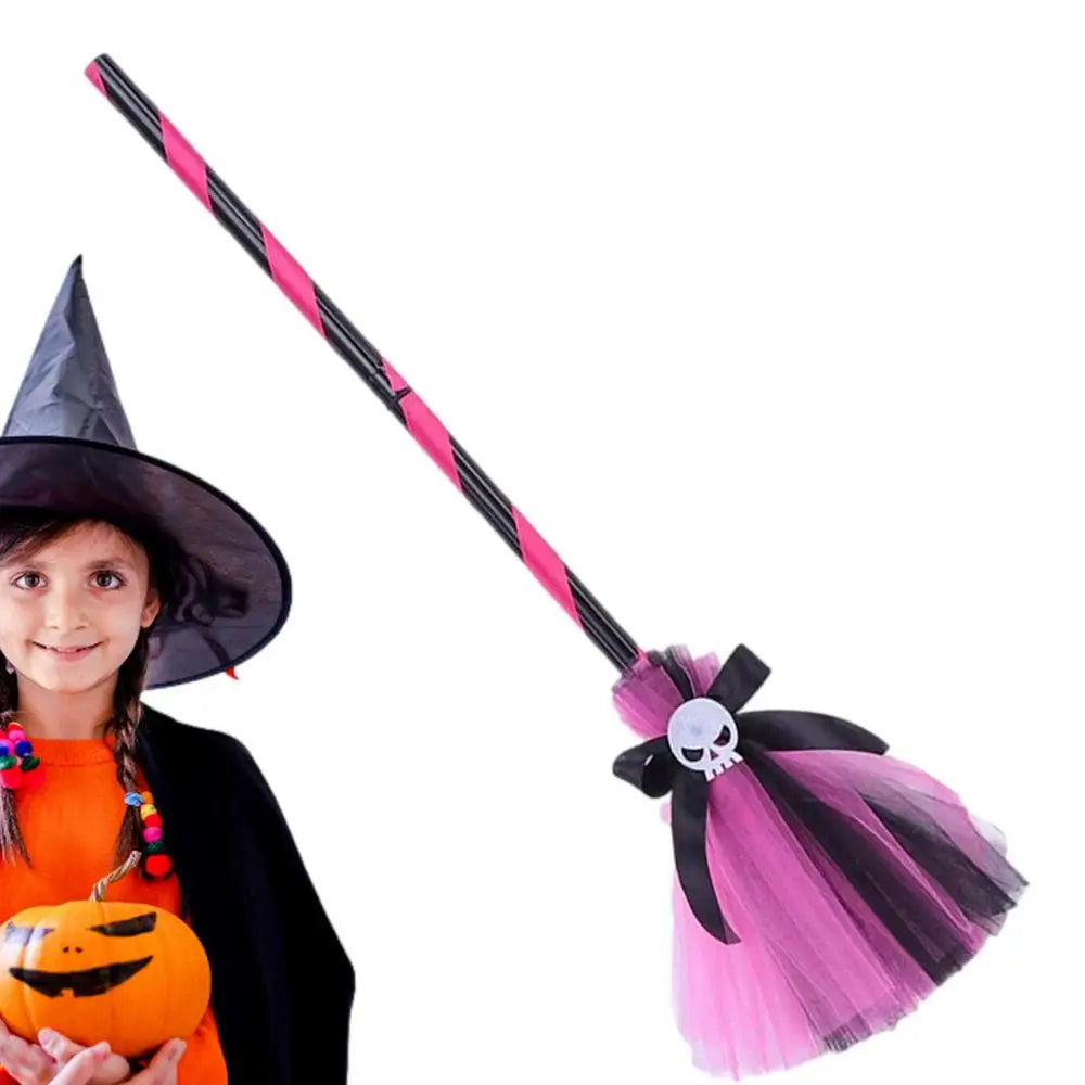 Halloween Witch Hat and Broom