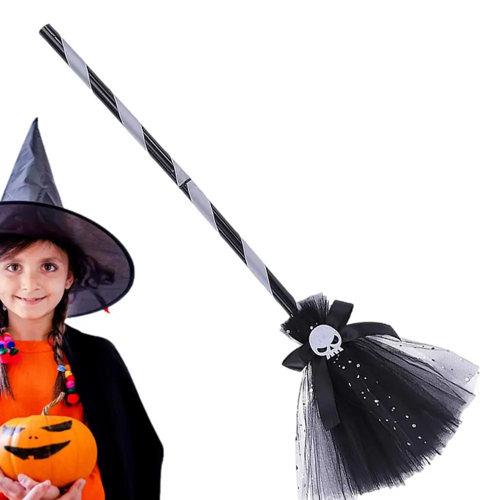 Halloween Witch Hat and Broom
