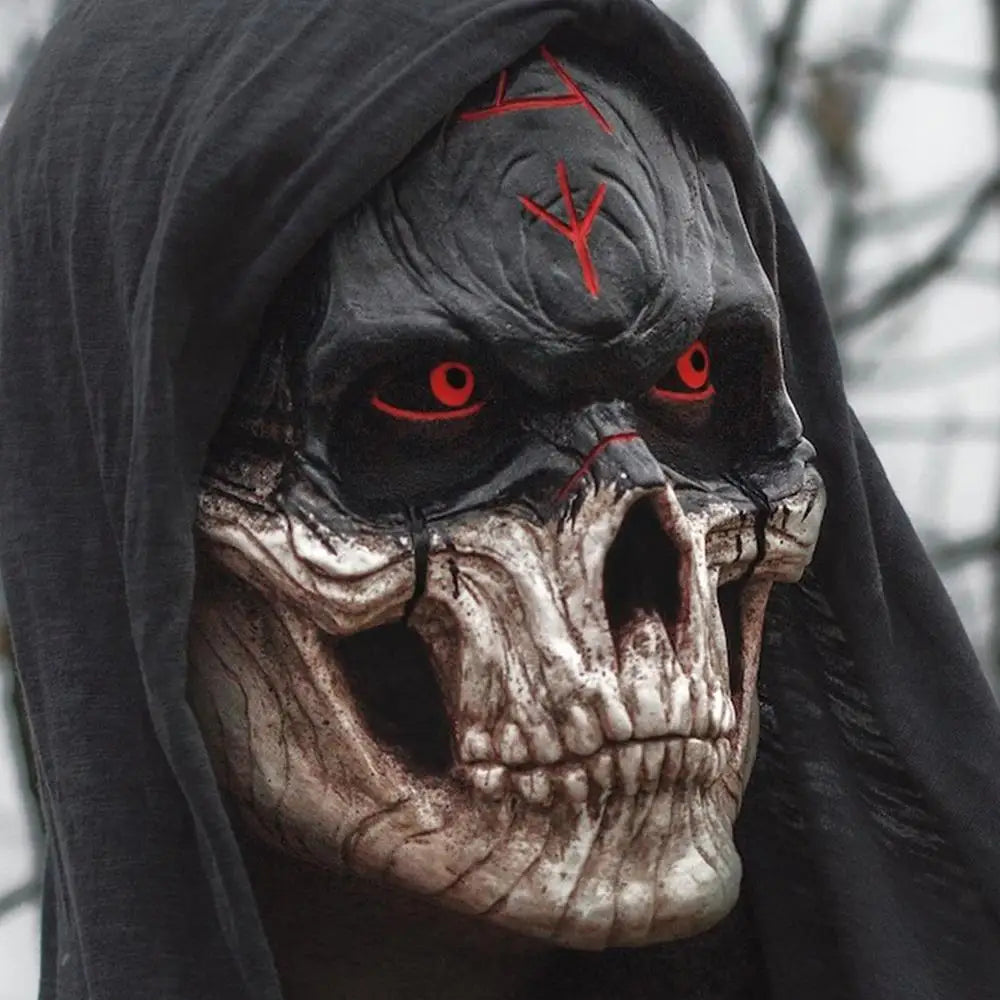 Halloween Scary Skull  Head Mask Cosplay☠️