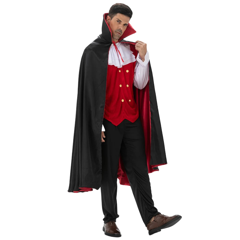 Halloween Vampire Costume Adult Cosplay 🧛‍♂️