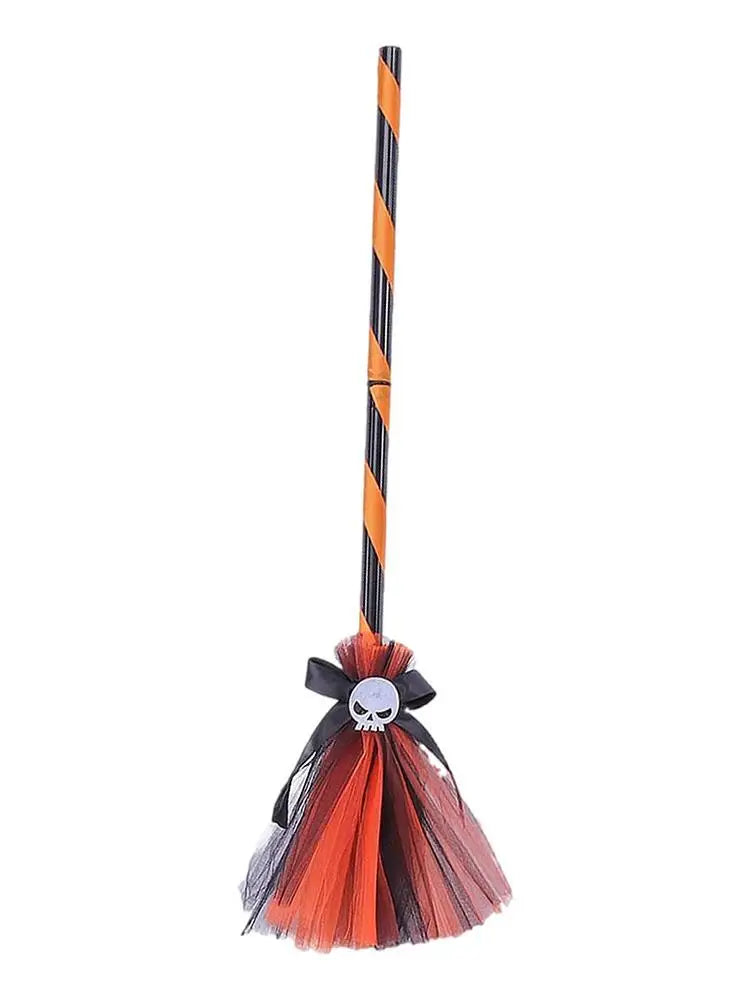 Halloween Witch Hat and Broom