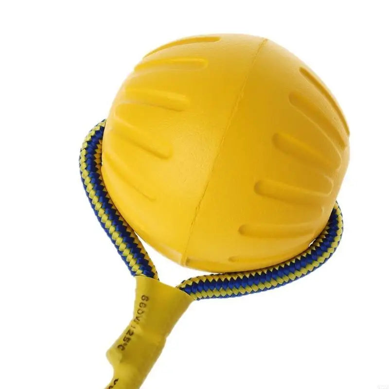 New Pet Dog Training Toy Ball Dog Rubber Ball Chew Bite Resistant Toy With Rope