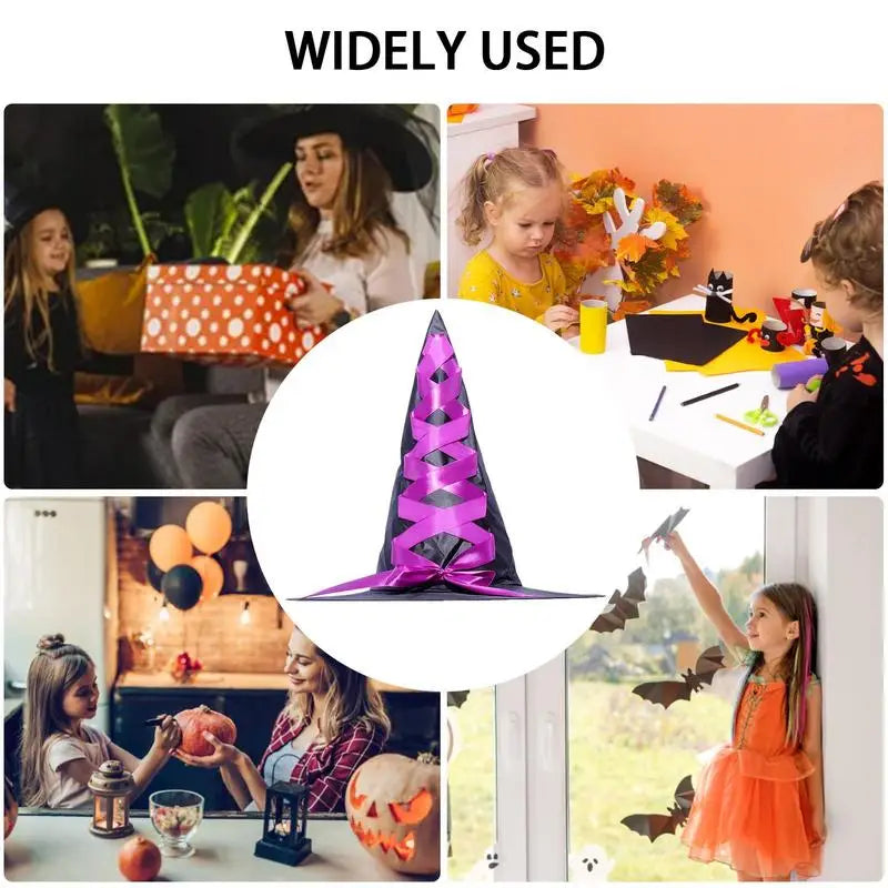 Halloween Witch Hat and Broom